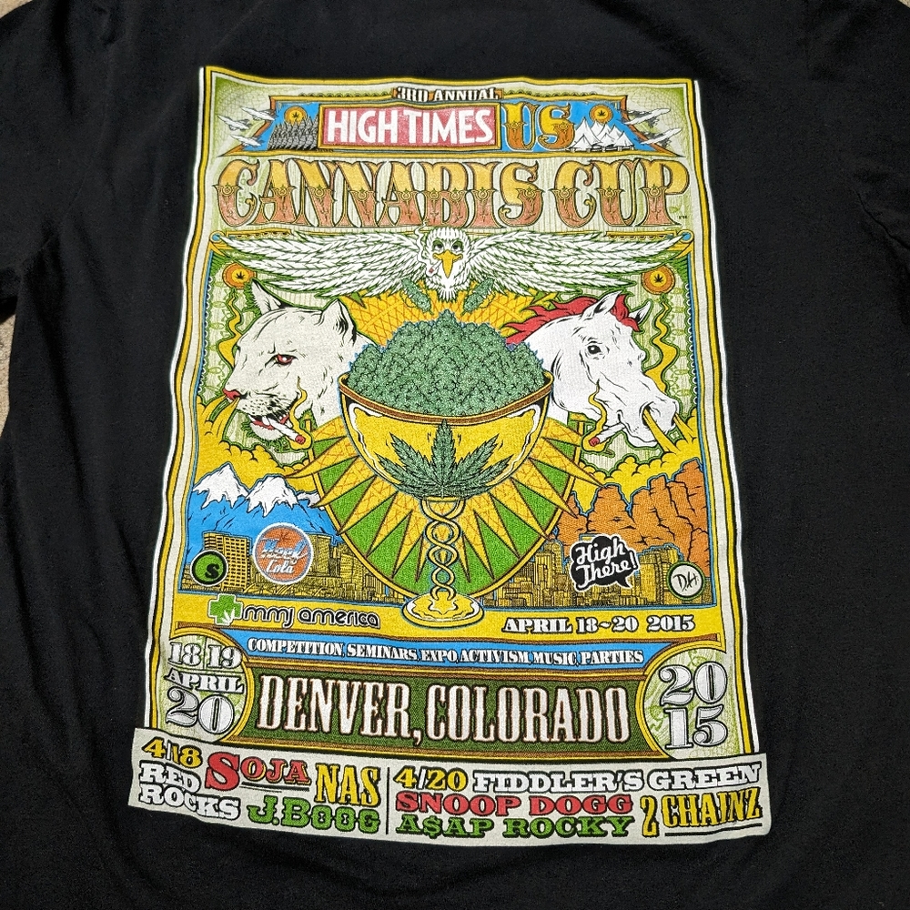 Cannabis Cup 2015 Tee Colorado Snoop Dogg